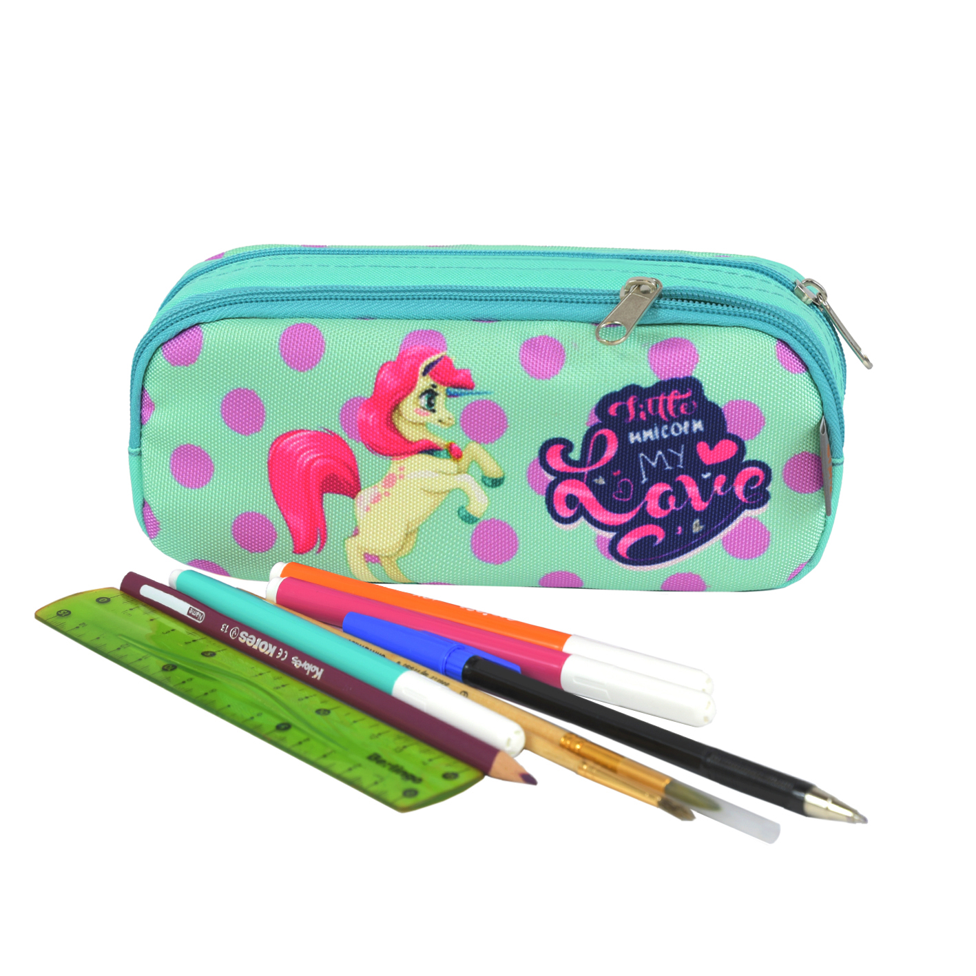 Пенал Радуга лошадка 0334